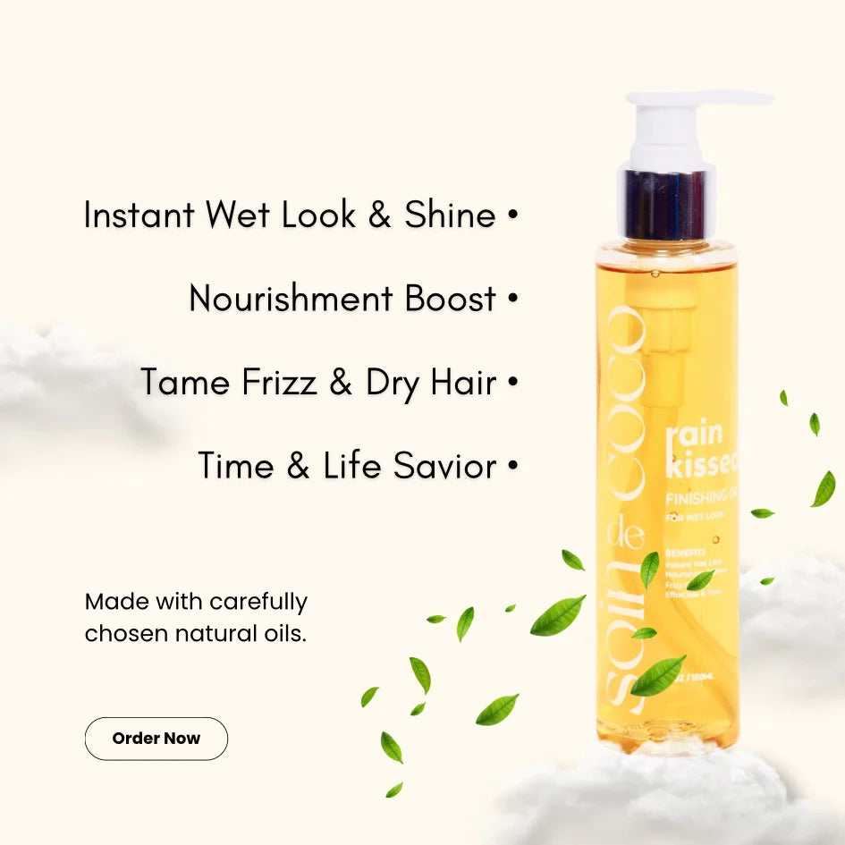 NATURAL ROUTINE FOR SHINY SILKY HAIR