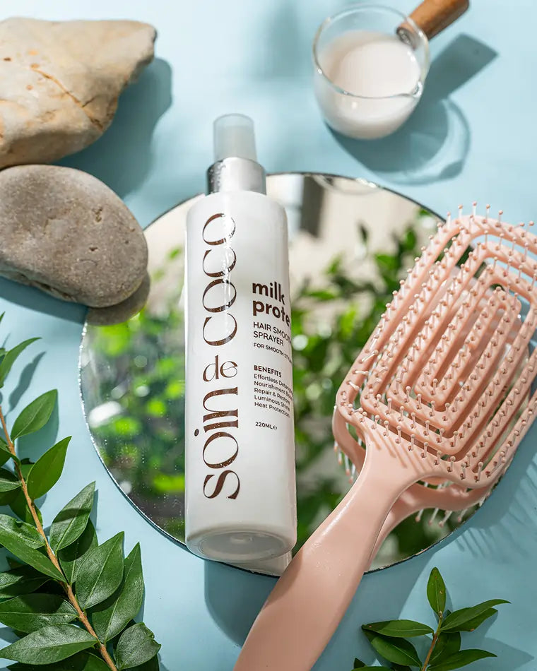 NATURAL ROUTINE FOR SHINY SILKY HAIR